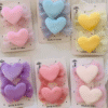Velvet Heart Bow Pin Card