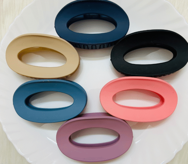 Big Size Oval Mat Hair Claw