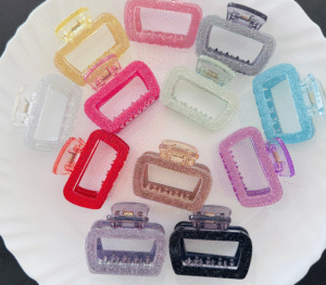 Medium - Glitter Rectangle Claws