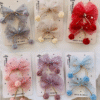 Kids Net Tassel Bow Pin Card