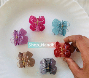 Medium Glitter Butterfly Claws