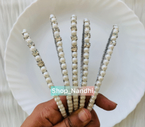 Kids Pearl and Stone Hair Band