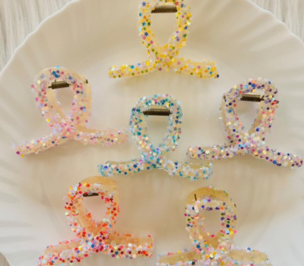 Medium - Sugar Coated Hair Claws