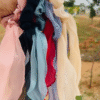 Long Soft Organza Hair Ties