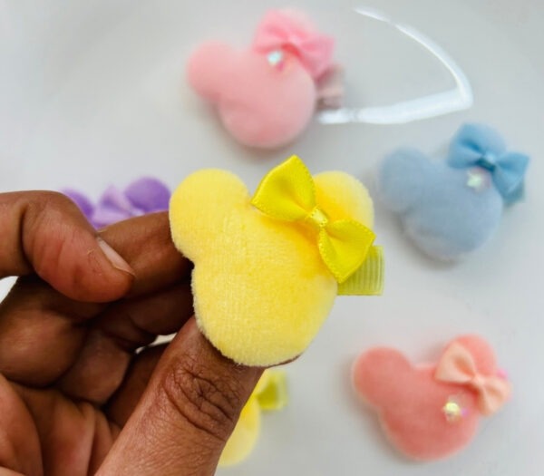 Kids Velvet Micky Pin