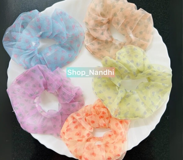 Organza Scrunchies