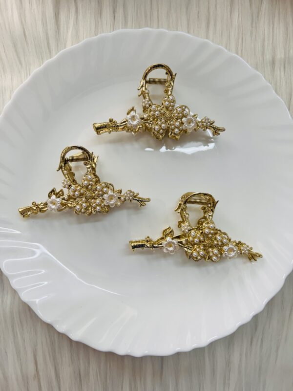 Big Pearl Branch Design Clips