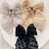 Big Size Soft Chiffon Bow Pins