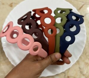 Kids Mat Round Hair Bands