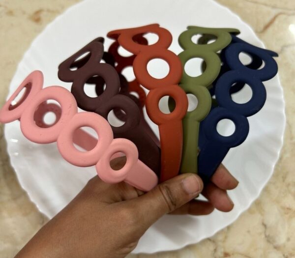 Kids Mat Round Hair Bands