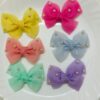 Medium Kids Pearl Bow Pin