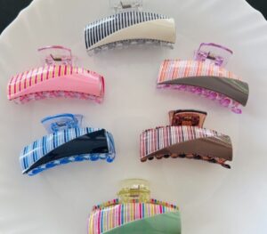 Medium Striped Hair Claws
