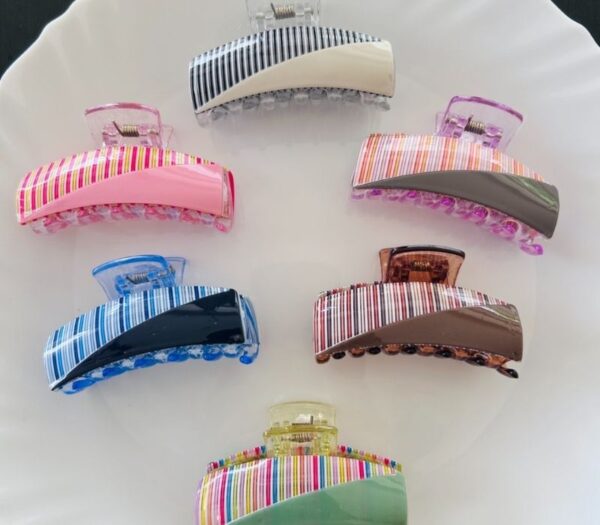 Medium Striped Hair Claws