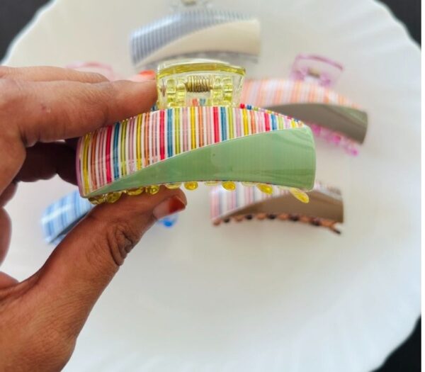 Medium Striped Hair Claws