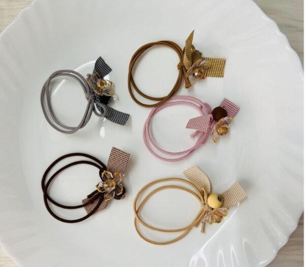 Medium Flower Bow Hair Band