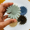 Big Daisy Flower Hair Bands