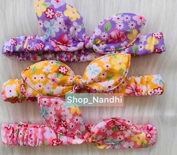 Floral Newborn Head Bands