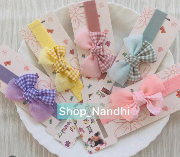 Newborn Expandable Bow Head Bands