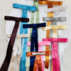 Satin Long Tassels with Pin Type