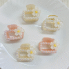 Medium Korean Flower Frame Claw