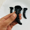 Medium Plain Black Banana Clip