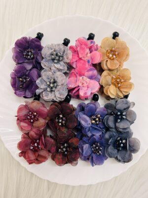 Big Size Center Mini Stone Banana Clips