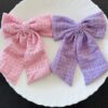 Cotton Soft Bow Pin - 4 Colors