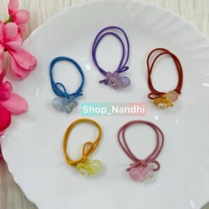 Medium Floral Pearl Tassel Hair Band