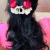Big Size 4 Flowered Hair Claw