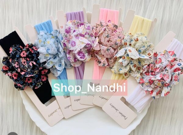 NewBorn Flower Centered Head Band