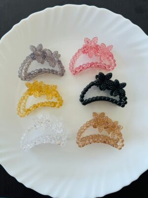 Medium Transparent Bubble Hair Claw