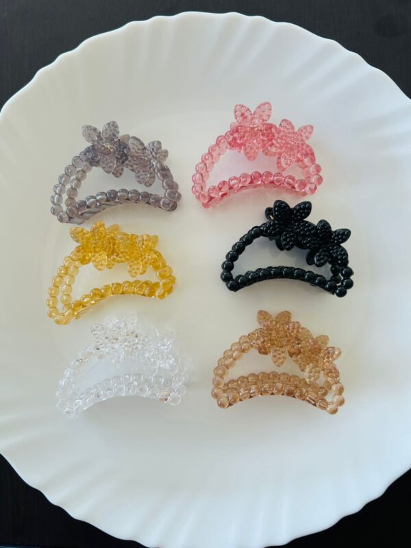 Medium Transparent Bubble Hair Claw