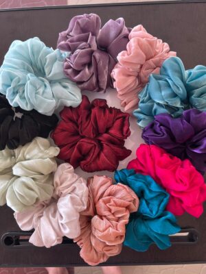 Big Size Dark Shade Scrunchies
