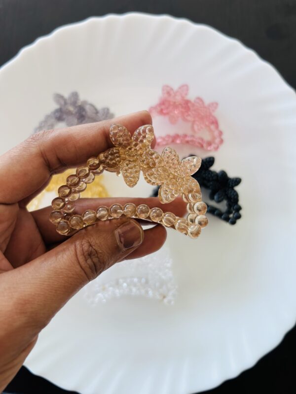 Medium Transparent Bubble Hair Claw