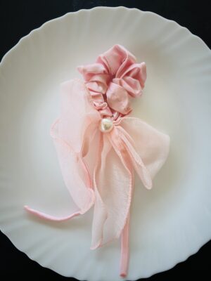 Pastel Hair Ties with Multi Tassel