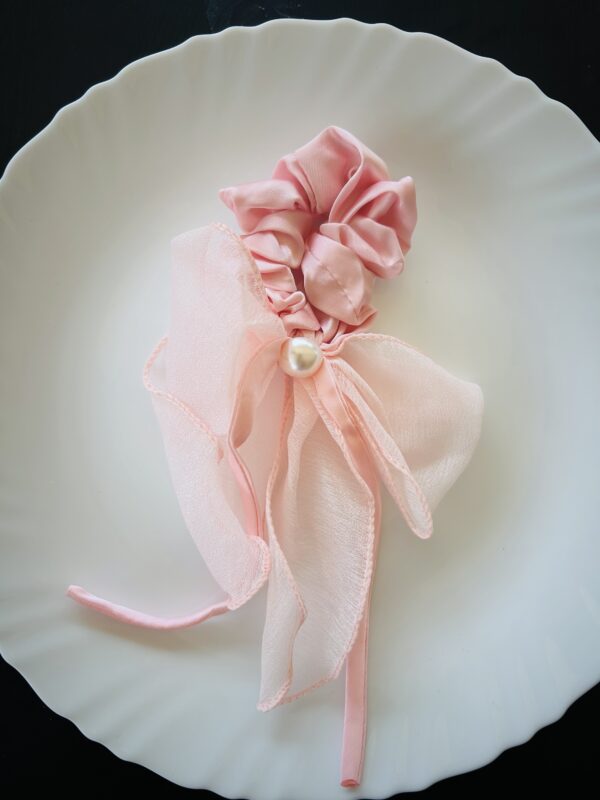 Pastel Hair Ties with Multi Tassel