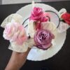 Kids Pastel Shade Rose Hair Band