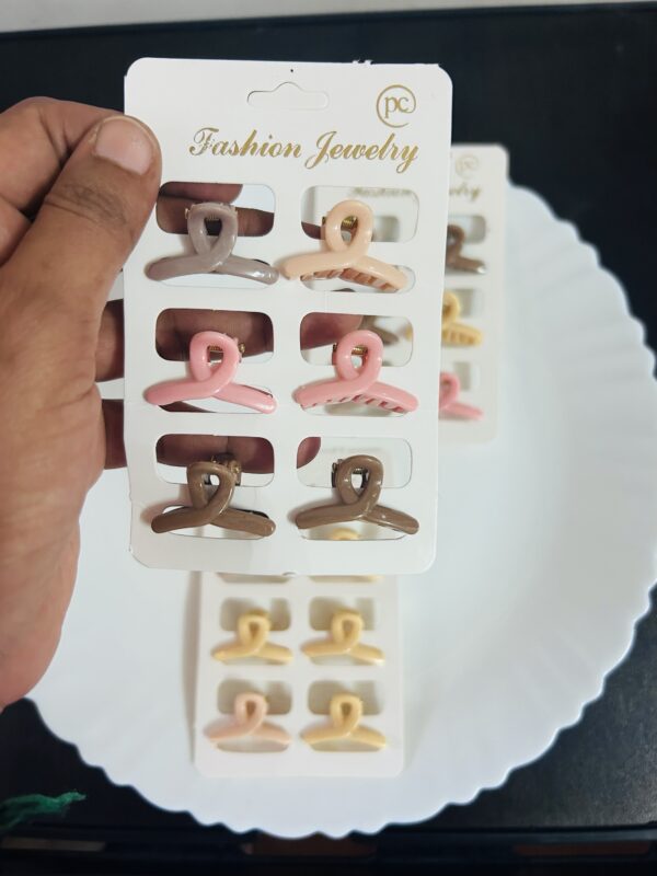 small size clip card(pack of 6 clips)