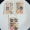 small size oval clip card(pack of 6 clips)