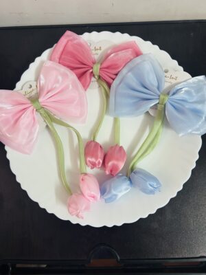 Big Size Tulip Bow Pin