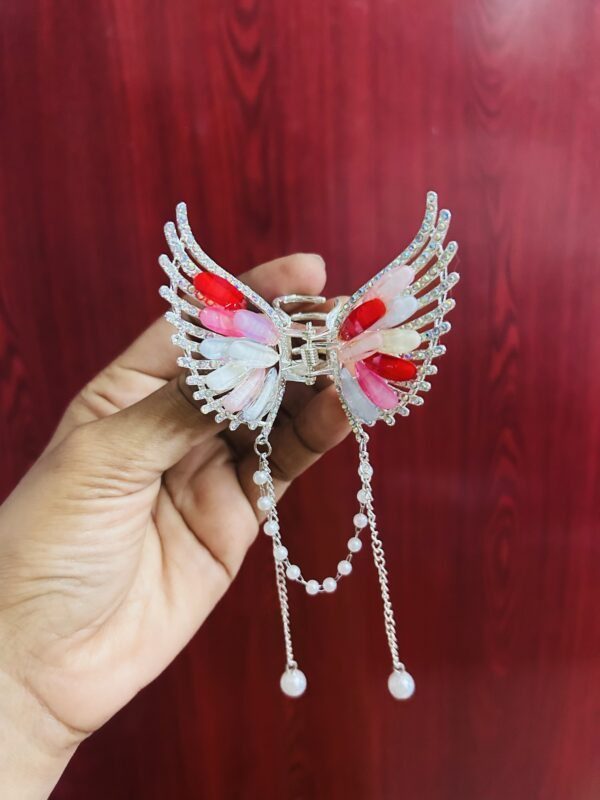 Premium Butterfly Colourful Tassel Hair Claw