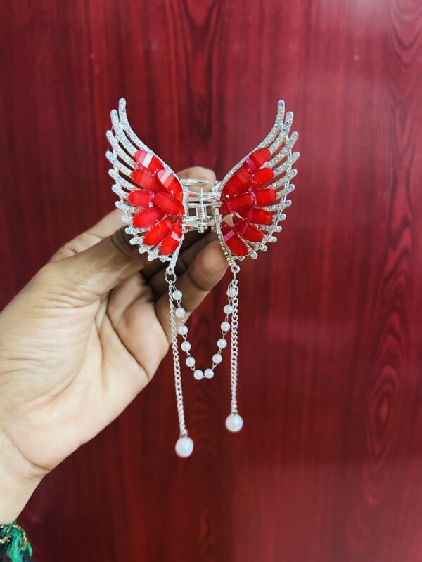 Premium Butterfly Colourful Tassel Hair Claw