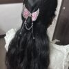 Premium Butterfly Colourful Tassel Hair Claw