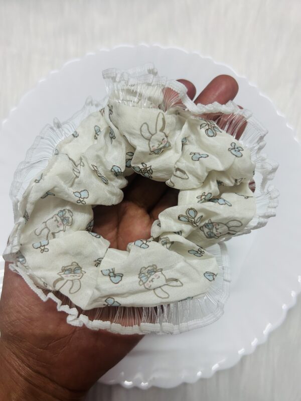 Big Size Teddy Print Hair Band