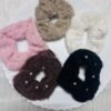 Big Size Pearl Pasted Fur Hair Band